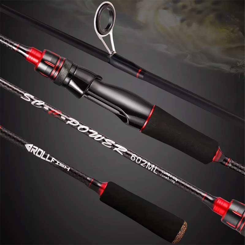 COD]Fishing Rod 1.8M High Carbon Rod Casting And Rod Spinning 2