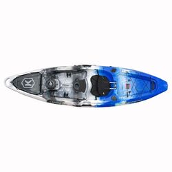 NextGen 1 +1 Fishing Tandem Kayak Package - Blue Camo [Brisbane-Darra]