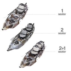 Triton Pro Fishing Kayak Package - Sahara [Brisbane-Darra]