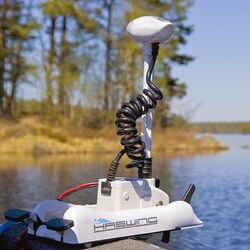 Haswing Cayman B 55lbs Trolling Motor 12V with GPS White