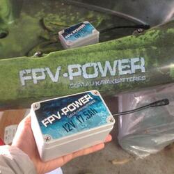 FPV-Power Kayak Battery Combo 12V 17.5AH