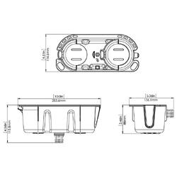 Railblaza Stowpod White