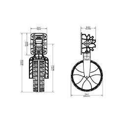 Railblaza C-Tug Dinghy Wheels