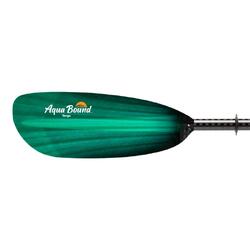 Aqua Bound Tango Fiberglass 2pc Straight Shaft Kayak Paddle Green Tide