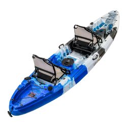 Eagle Pro Double Fishing Kayak Package - Blue Camo [Newcastle]