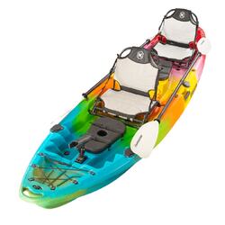 Merlin Pro Double Fishing Kayak Package - Rainbow [Brisbane-Darra]