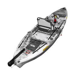 Kronos Foot Pedal Pro Fish Kayak Package with Max-Drive  - Arctic [Brisbane-Darra]