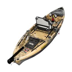 Kronos Foot Pedal Pro Fish Kayak Package with Max-Drive - Sahara [Brisbane-Darra]