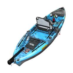 Kronos Foot Pedal Pro Fish Kayak Package with Max-Drive  - Bahamas [Newcastle]