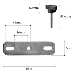 K2F Replacement Hardware Kit For Outrigger