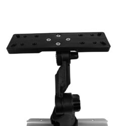 YakAttack Rectangular Fish Finder Mount with Track Mounted LockNLoad™ Mounting System