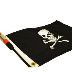 YakAttack 12 X 18 Jolly Roger Flag Kit