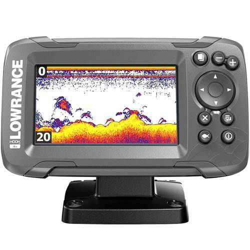 Lowrance Hook2 4x with Bullet Skimmer Transducer CE - $159 - Kayaks2Fish