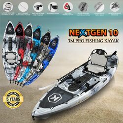 NEXTGEN 10 Pro Fishing Kayak Package - Storm - Kayaks2Fish