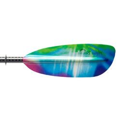 Aqua Bound Tango Fiberglass 2pc Straight Shaft Kayak Paddle Northern Lights 