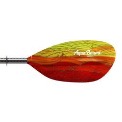 Aqua Bound Whiskey Fiberglass 2pc Straight Shaft Kayak Paddle Fuego