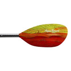 Aqua Bound Whiskey Fiberglass 4pc Straight Shaft Kayak Paddle Fuego