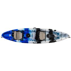 Eagle Pro Double Fishing Kayak Package - Blue Camo [Newcastle]