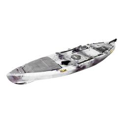 Kronos Foot Pedal Pro Fish Kayak Package with Max-Drive  - Arctic [Newcastle]