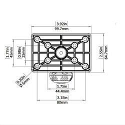 Railblaza Adjustable Platform - Single