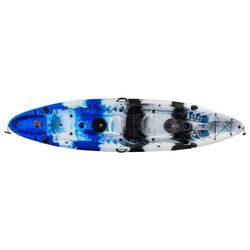 Eagle Pro Double Fishing Kayak Package - Blue Camo [Newcastle]