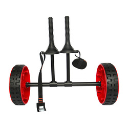 K2F New Model Kayak Trolley for Sit on Top Kayaks with Straps