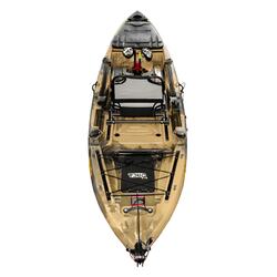 Kronos Foot Pedal Pro Fish Kayak Package with Max-Drive - Sahara [Brisbane-Darra]