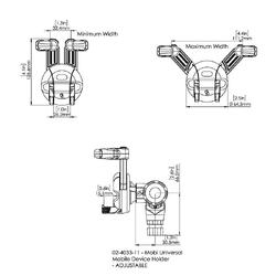 Railblaza Mobi Device Holder with StarPort Kit