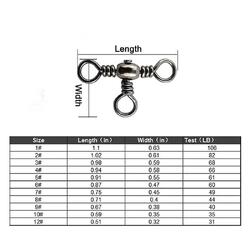 NextGen 3 Way Barrel Cross Line Swivel Kit 200pcs