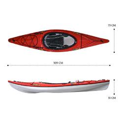 Orca Outdoors Xlite 10 Ultralight Performance Touring Kayak - Red [Adelaide]