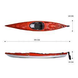 Orca Outdoors Xlite 13 Ultralight Performance Touring Kayak - Red [Brisbane]