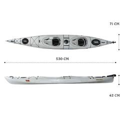 Oceanus 17 Duo Sit In Kayak - Marble [Newcastle]