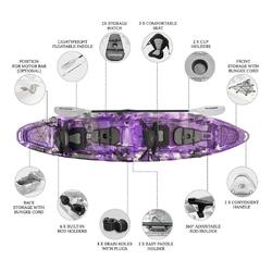 Merlin Double Fishing Kayak Package - Purple Camo [Brisbane-Darra]