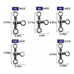 NextGen 3 Way Barrel Cross Line Swivel Kit 200pcs