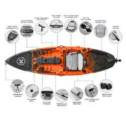 NextGen 10 Pro Fishing Kayak Package - Sunset-Newcastle [Newcastle]