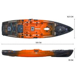 NextGen 10.5 Pedal Kayak - Coral [Newcastle]