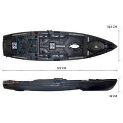 NextGen 10.5 Pedal Kayak - Raven [Newcastle]