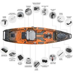 NextGen 11.5 Pedal Kayak - Coral [Newcastle]