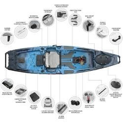 NextGen 11.5 Pedal Kayak - Steel Blue [Newcastle]