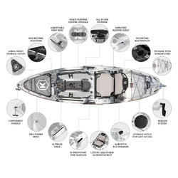 NextGen 10 MKII Pro Fishing Kayak Package - Storm [Newcastle]