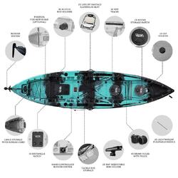 Triton Pro Fishing Kayak Package - Bora Bora [Brisbane-Darra]