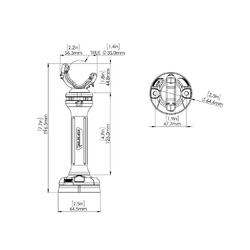 Railblaza Trolling Motor Support Kit