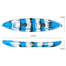 Eagle Double Fishing Kayak Package - Blue Lagoon [Newcastle]