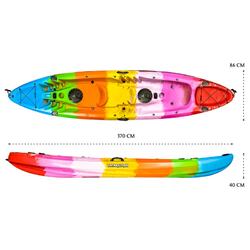 Eagle Double Fishing Kayak Package - Rainbow [Newcastle]