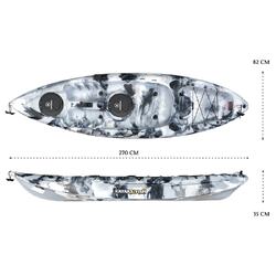 Osprey Fishing Kayak Package - Grey Camo [Newcastle]