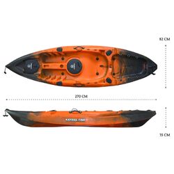 Osprey Fishing Kayak Package - Sunset [Newcastle]