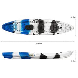 Merlin Double Fishing Kayak Package - Blue Camo [Brisbane-Darra]