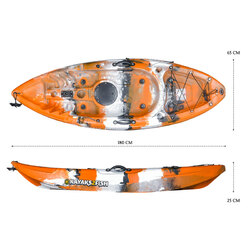 Puffin Pro Kids Kayak Package - Tiger [Melbourne]