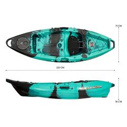 NextGen 7 Fishing Kayak Package - Bora Bora [Newcastle]