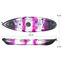 NextGen 9 Fishing Kayak Package - Pink Camo [Newcastle]